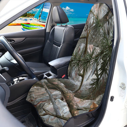 Jungle Hunting Camouflage Print Waterproof Car Seat Cover