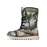 Jungle Hunting Camouflage Print Winter Boots
