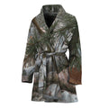 Jungle Hunting Camouflage Print Women's Bathrobe
