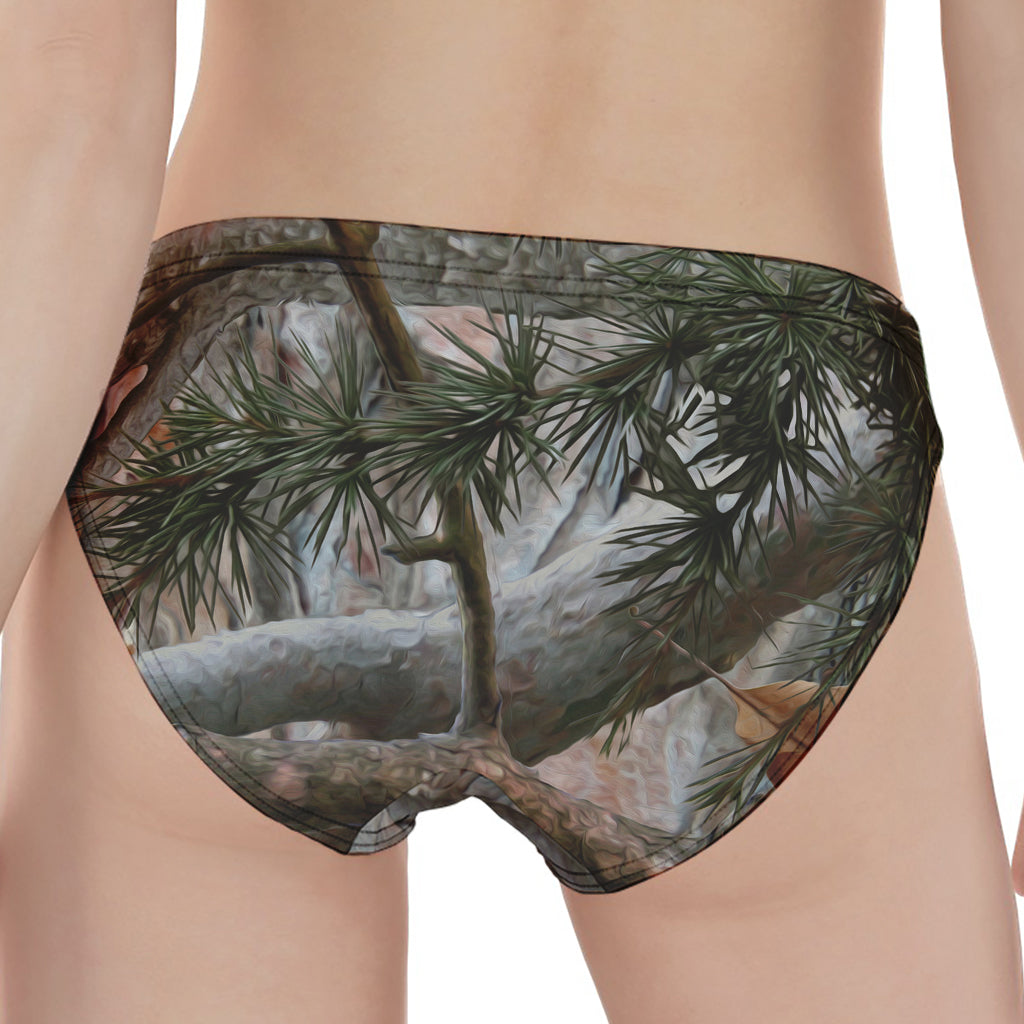 Jungle Hunting Camouflage Print Women's Panties