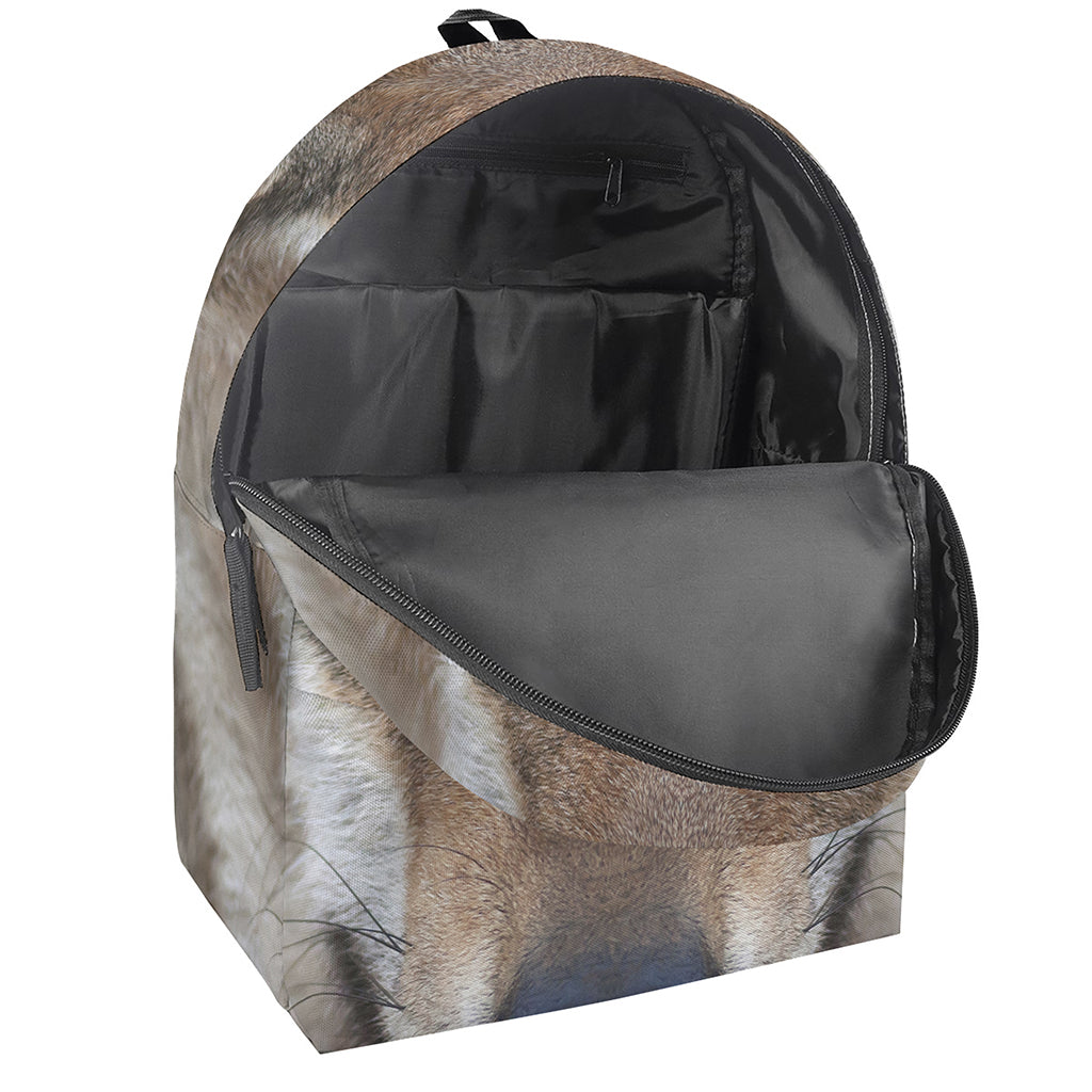 Jungle Wolf Print Backpack