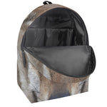 Jungle Wolf Print Backpack