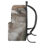 Jungle Wolf Print Backpack