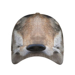 Jungle Wolf Print Baseball Cap