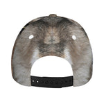 Jungle Wolf Print Baseball Cap