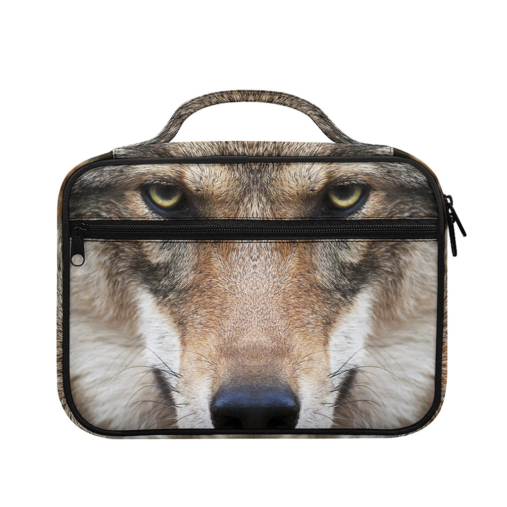Jungle Wolf Print Briefcase Bible Bag