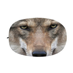 Jungle Wolf Print Car Side Mirror Covers