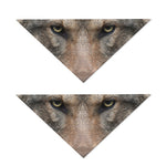 Jungle Wolf Print Dog Bandana