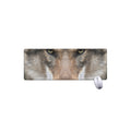Jungle Wolf Print Extended Mouse Pad