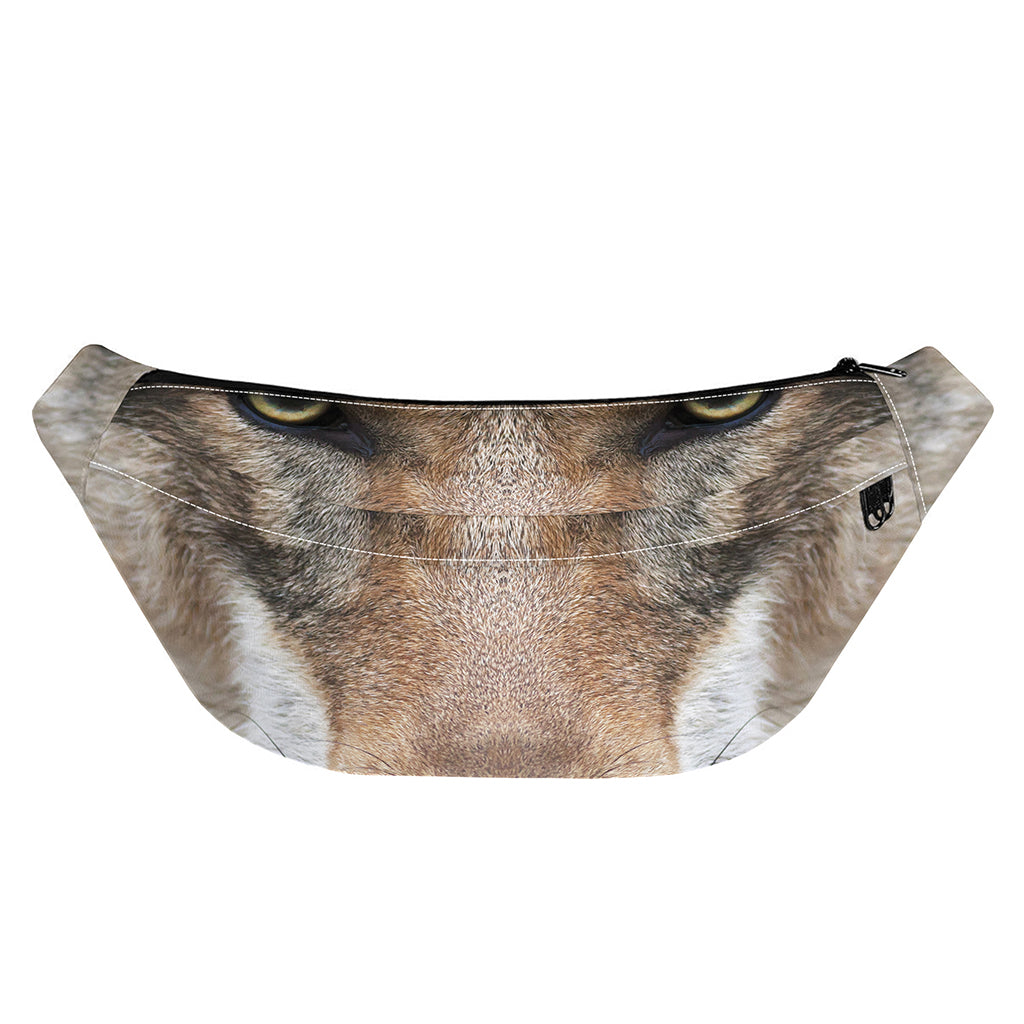 Jungle Wolf Print Fanny Pack