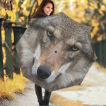 Jungle Wolf Print Foldable Umbrella