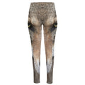 Jungle Wolf Print High-Waisted Pocket Leggings