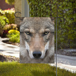 Jungle Wolf Print House Flag
