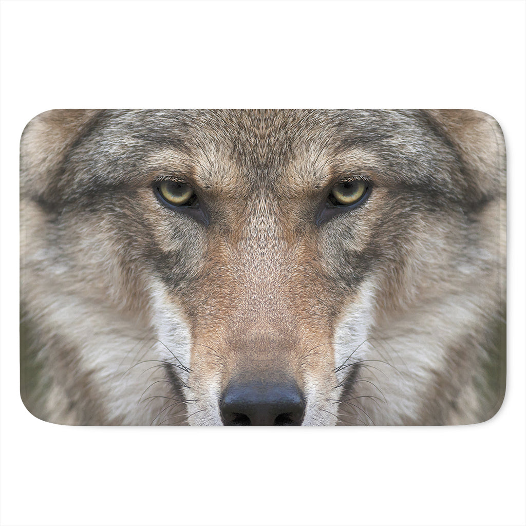 Jungle Wolf Print Indoor Door Mat