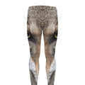 Jungle Wolf Print Men's Leggings