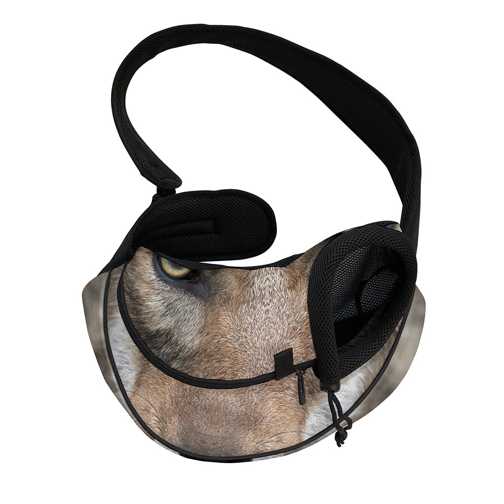 Jungle Wolf Print Pet Sling Carrier