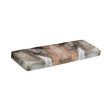 Jungle Wolf Print Piano Keyboard Cover