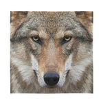 Jungle Wolf Print Silk Bandana