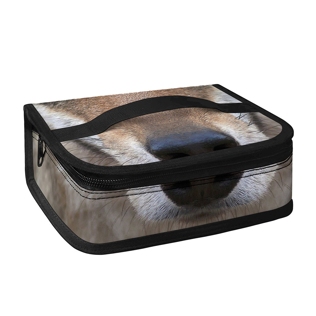 Jungle Wolf Print Small Lunch Bag