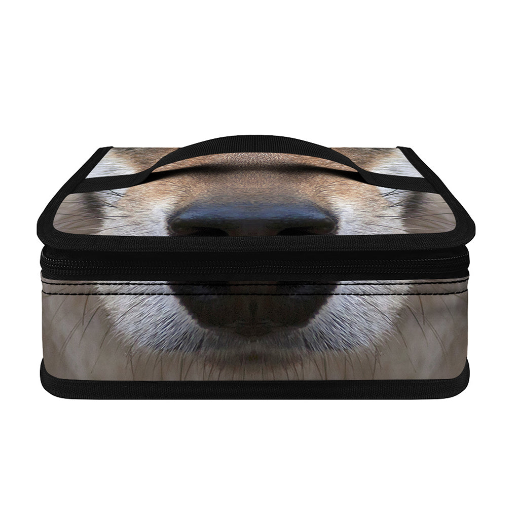 Jungle Wolf Print Small Lunch Bag