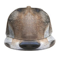 Jungle Wolf Print Snapback Cap