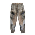 Jungle Wolf Print Sweatpants