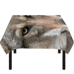 Jungle Wolf Print Tablecloth
