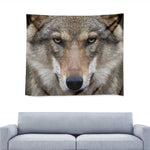 Jungle Wolf Print Tapestry