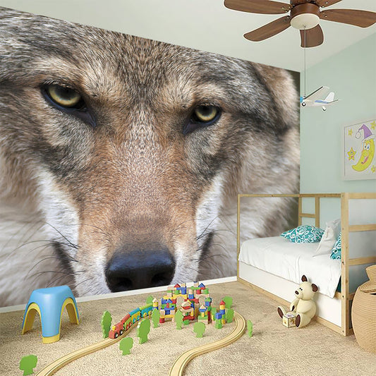 Jungle Wolf Print Wall Sticker