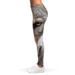 Jungle Wolf Print Women's Leggings