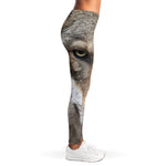 Jungle Wolf Print Women's Leggings