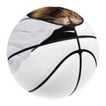 Karate Cat Print Basketball