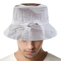 Karate Cat Print Bucket Hat