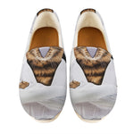 Karate Cat Print Casual Shoes