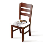 Karate Cat Print Chair Cushion Cover