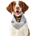 Karate Cat Print Dog Bandana
