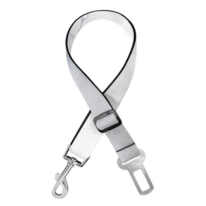 Karate Cat Print Dog Seat Belt