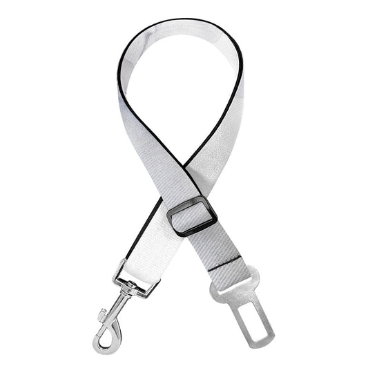 Karate Cat Print Dog Seat Belt