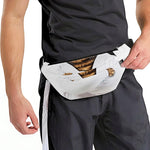 Karate Cat Print Fanny Pack