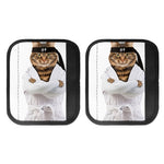 Karate Cat Print Handle Covers