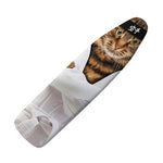 Karate Cat Print Ironing Board Cover