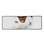 Karate Cat Print Long Kitchen Mat