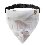 Karate Cat Print Over The Collar Dog Bandana