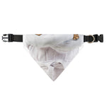 Karate Cat Print Over The Collar Dog Bandana