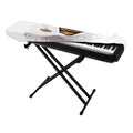 Karate Cat Print Piano Keyboard Cover