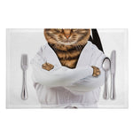 Karate Cat Print Placemat