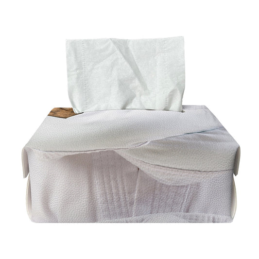 Karate Cat Print Rectangle Tissue Box Cover