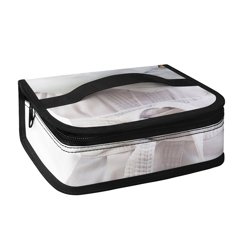 Karate Cat Print Small Lunch Bag