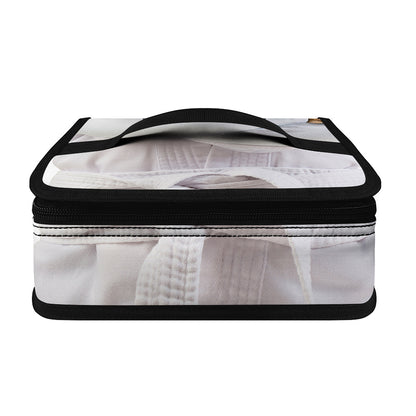 Karate Cat Print Small Lunch Bag