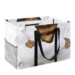 Karate Cat Print Utility Tote Bag